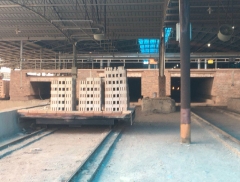 福建某砖瓦厂脱硫塔施工现场
